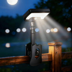 Clip on Solar Lights Outdoor with Motion Sensor 92 LEDs 600LM Solar Fence Lights,6000K Waterproof Se (Copy)