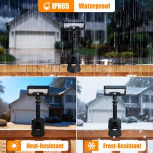 Clip on Solar Lights Outdoor with Motion Sensor 92 LEDs 600LM Solar Fence Lights,6000K Waterproof Se (Copy)